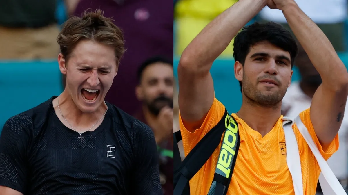 Sebastian Korda Shocks the Tennis World by Defeating Carlos Alcaraz