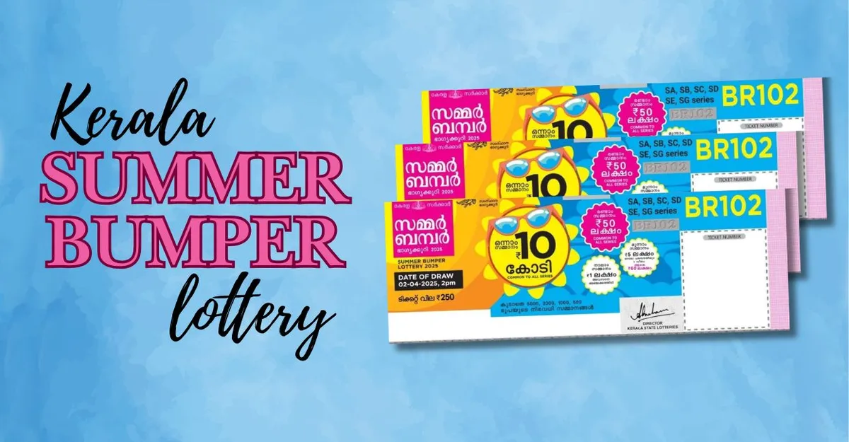 Summer Bumper Kerala Lottery Results Announced