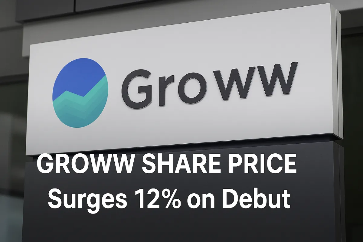 groww share price — IN news