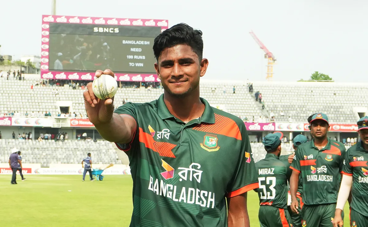 Nahid Rana’s Stunning Five-Wicket Haul Turns the Tide Against New Zealand