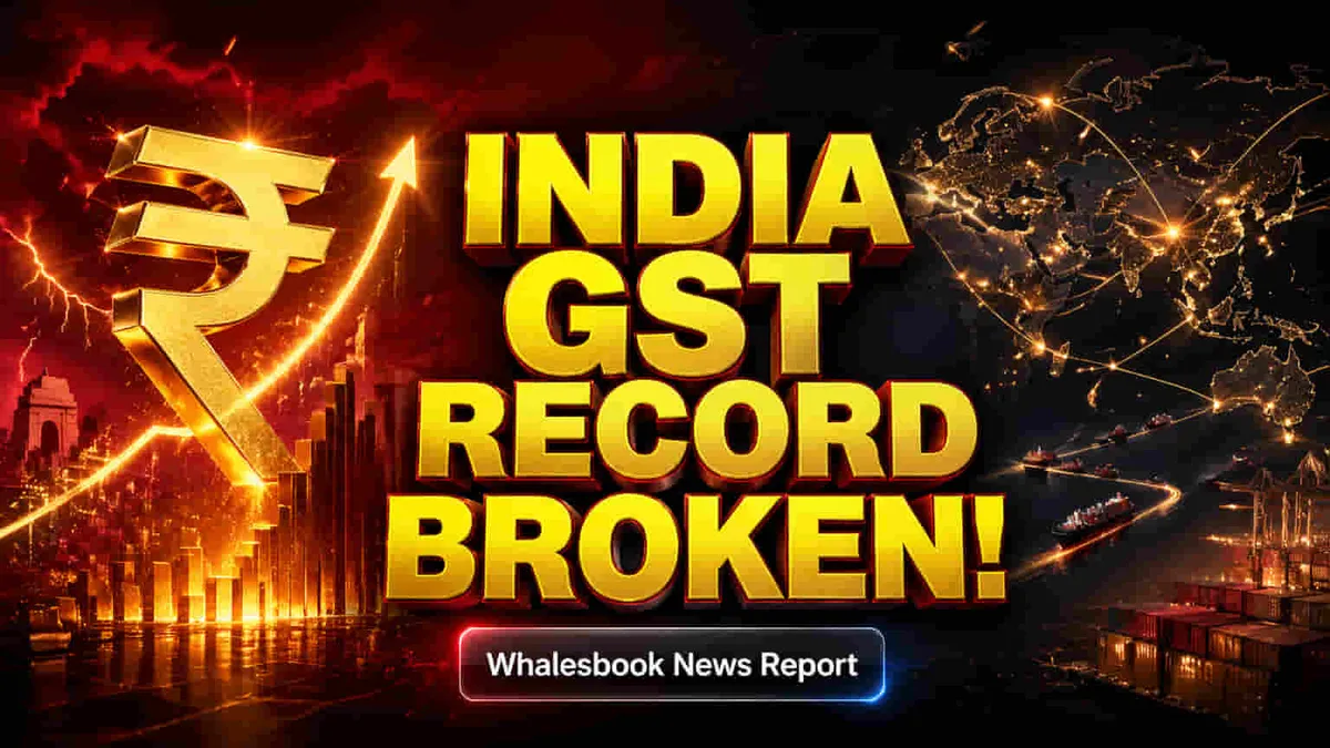 Import Surge Drives India’s GST Collection to Record Levels