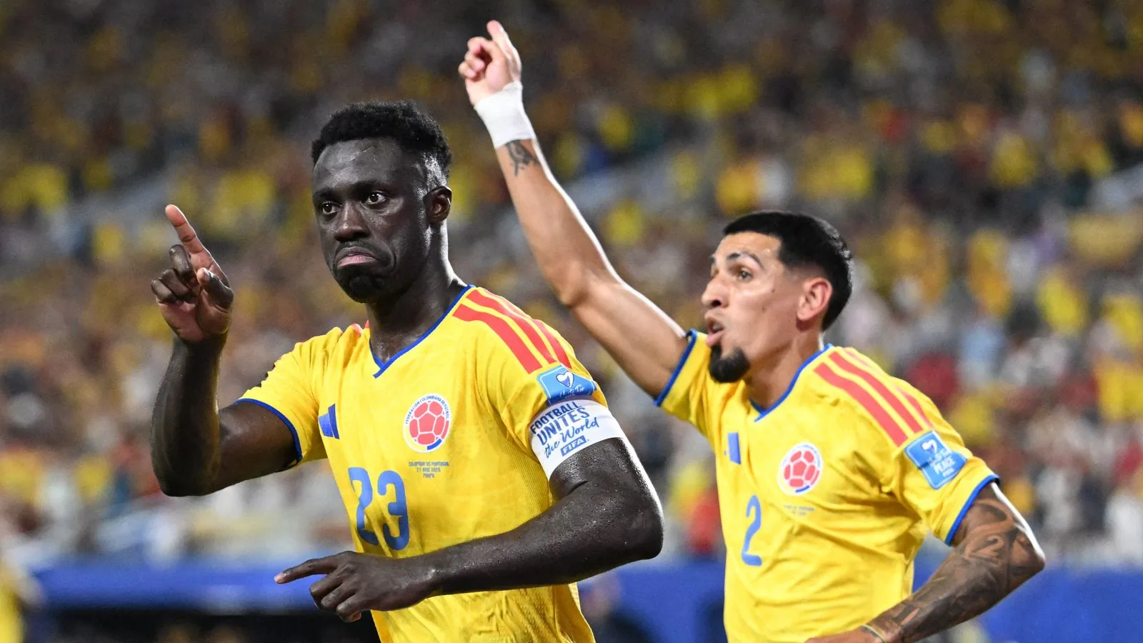 Colombia and Portugal battle to goalless draw in final Group K match