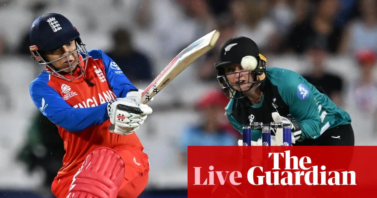 The Oval: England chase New Zealand’s 163 for six in T20 World Cup match