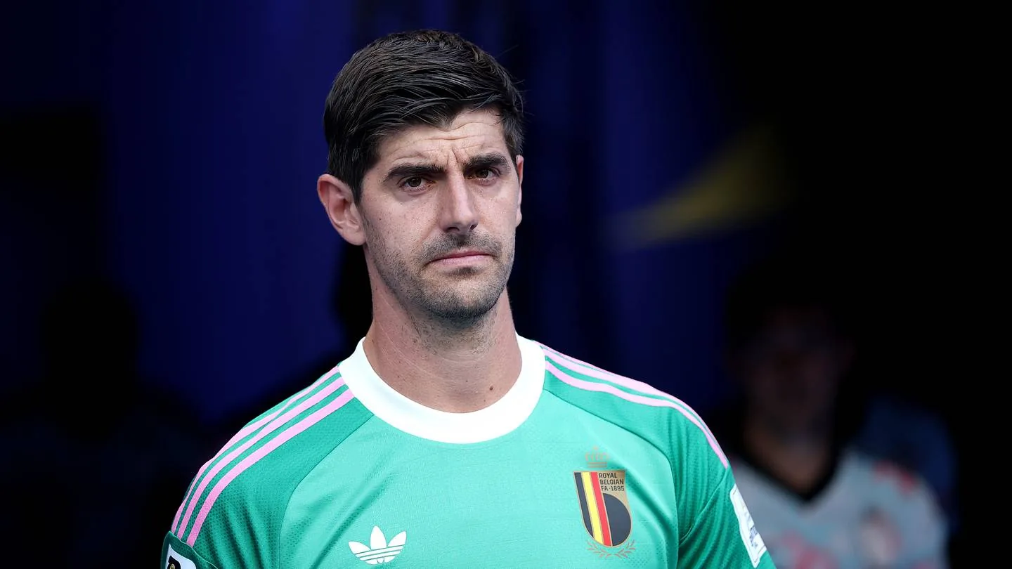 Why was Thibaut Courtois replaced by Senne Lammens in Belgium vs Spain FIFA World Cup 2026 quarterfinal?