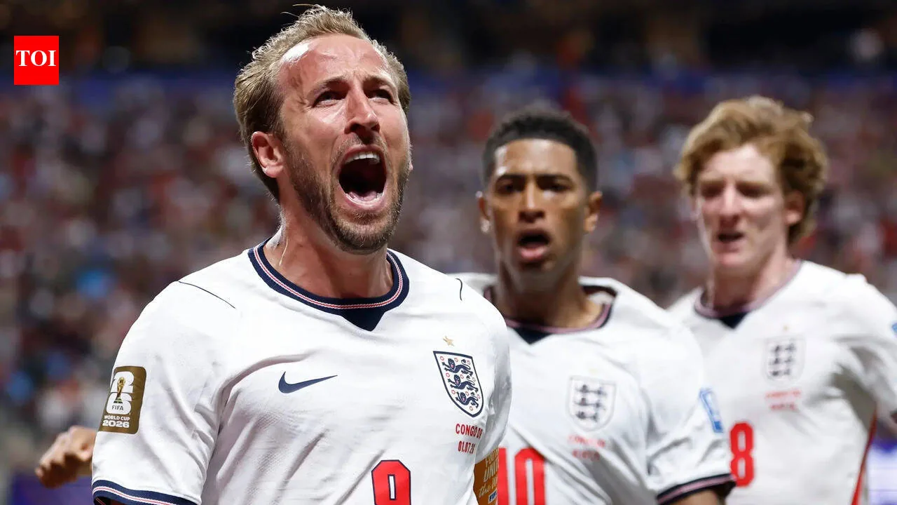 England survives DR Congo scare, Kane sets new World Cup scoring records