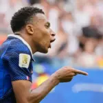 Kylian Mbappé passes Lionel Messi's World Cup goal-scoring record