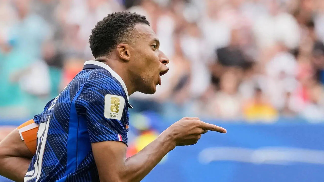 Kylian Mbappé passes Lionel Messi's World Cup goal-scoring record