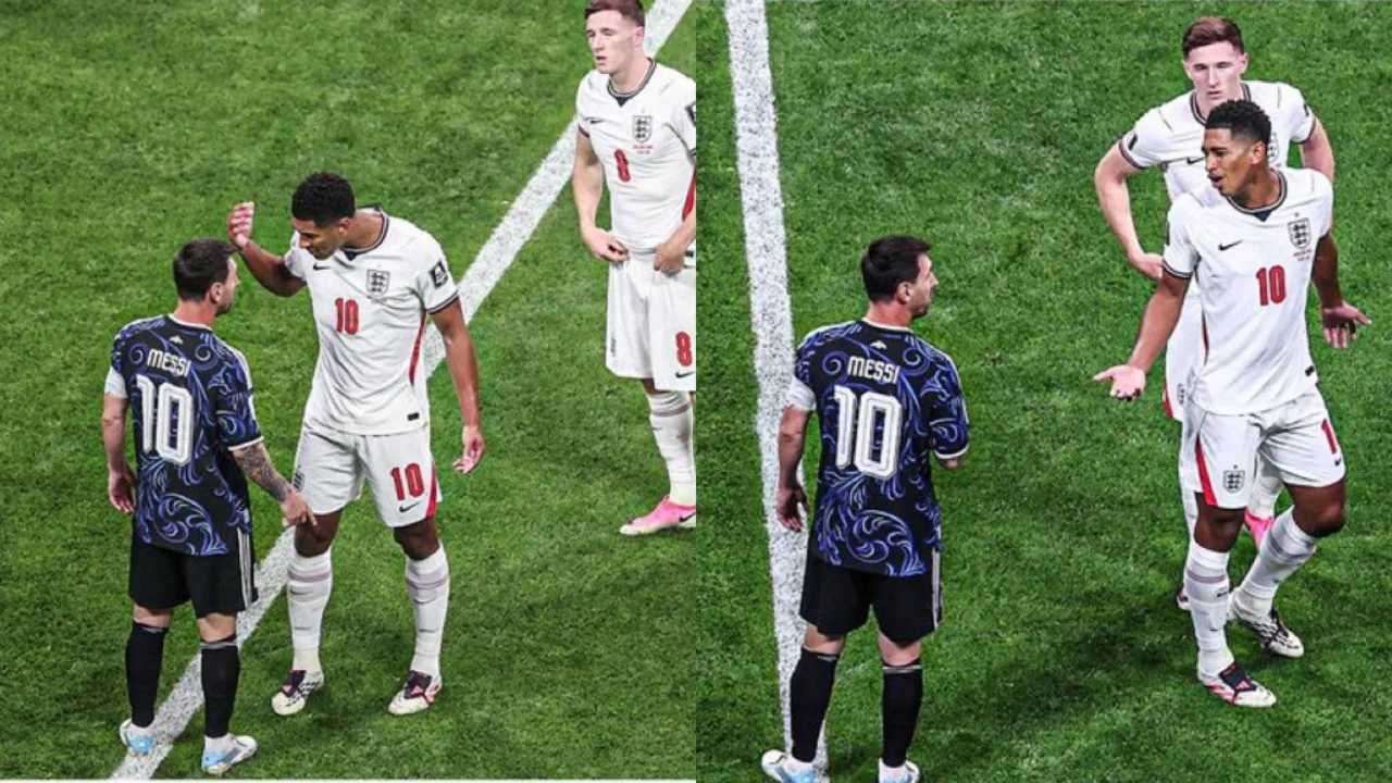 FIFA World Cup: Jude Bellingham Slaps Argentina's Valentin Barco In Heated Post-Match Scuffle - NDTV Sports