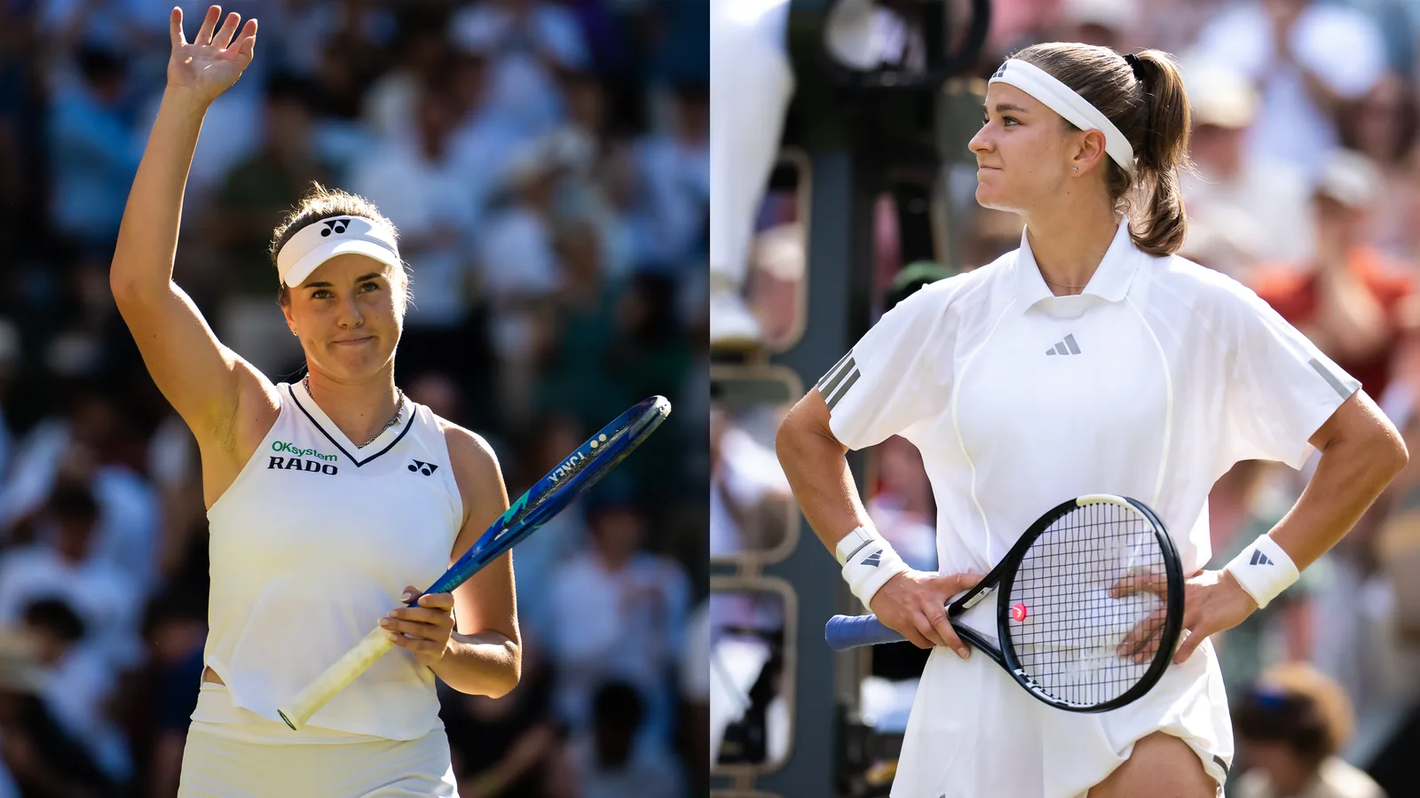 Little to separate Muchova and Noskova in race to win first Grand Slam title
