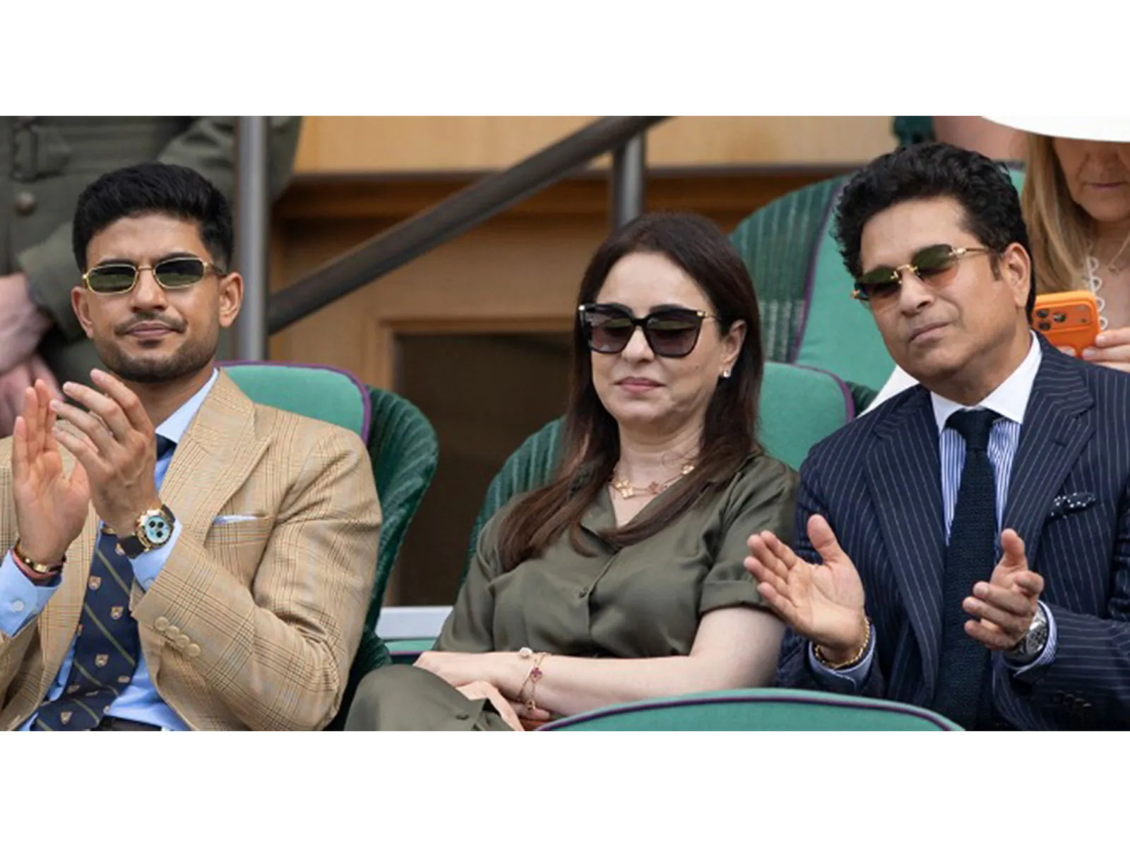 wimbledon honours tendulkar kohli gill as three generations of indian cricket royalty – The News Mill